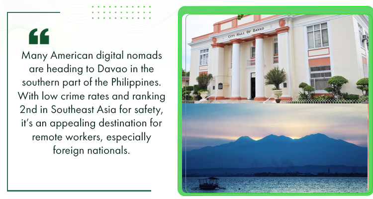 Davao Safe and Budget-Friendly for Digital Nomads